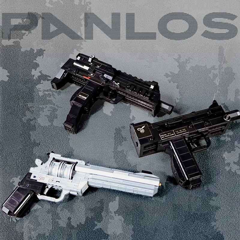 Model Kit Revolver - Revolver Pistol Kit mattoni pistola militare