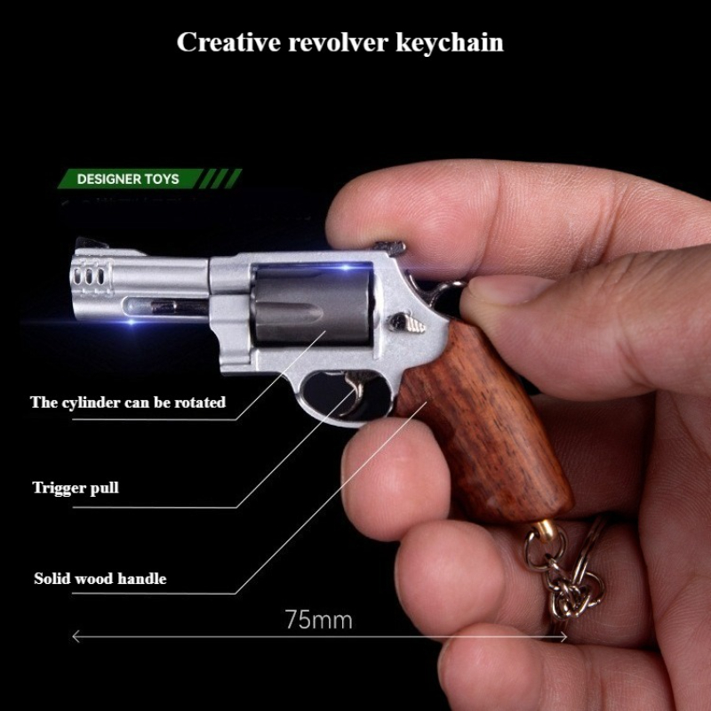 Model Kit Revolver - Mini modello di pistola manico in
