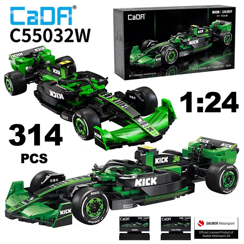 Model Kit Formula 1 - Set di Blocchi da Costruzione Cada