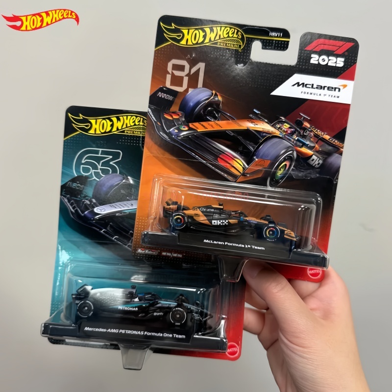 Model Kit Formula 1 - Hot Wheels Original Mattel Premium Modellino