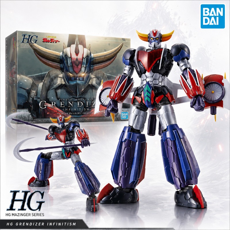 Model Kit Pg - Bandai Originale HG 1/144 Grendizer Infinitism