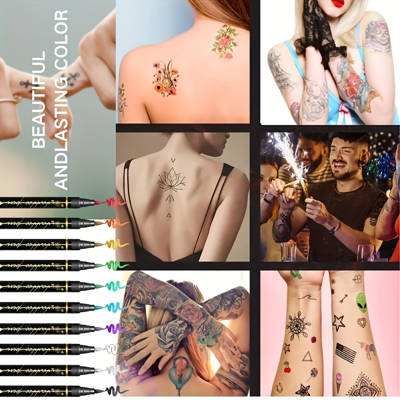 Set di pennarelli per tatuaggi - Metallic Paint Set recensione e prezzo