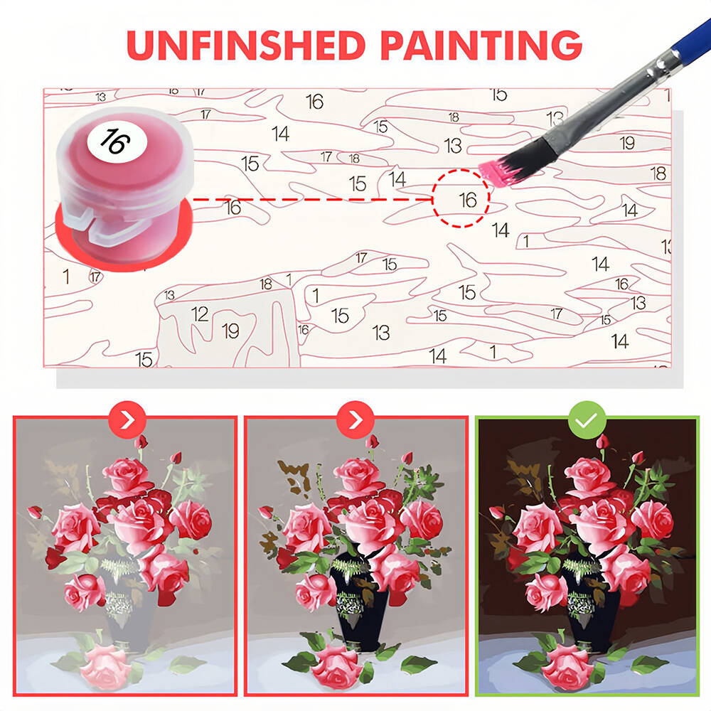 Dipinto fai da te con i numeri - Metallic Paint Set recensione e prezzo