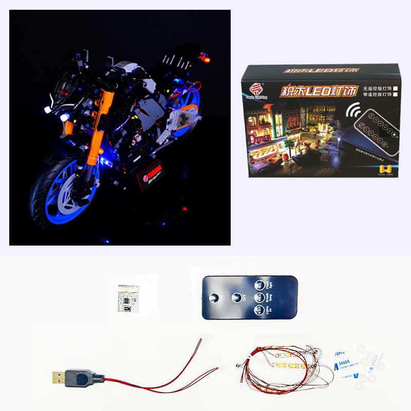 Kit di luci a LED per LEGO 421 - Model Kit Yamaha recensione e prezzo