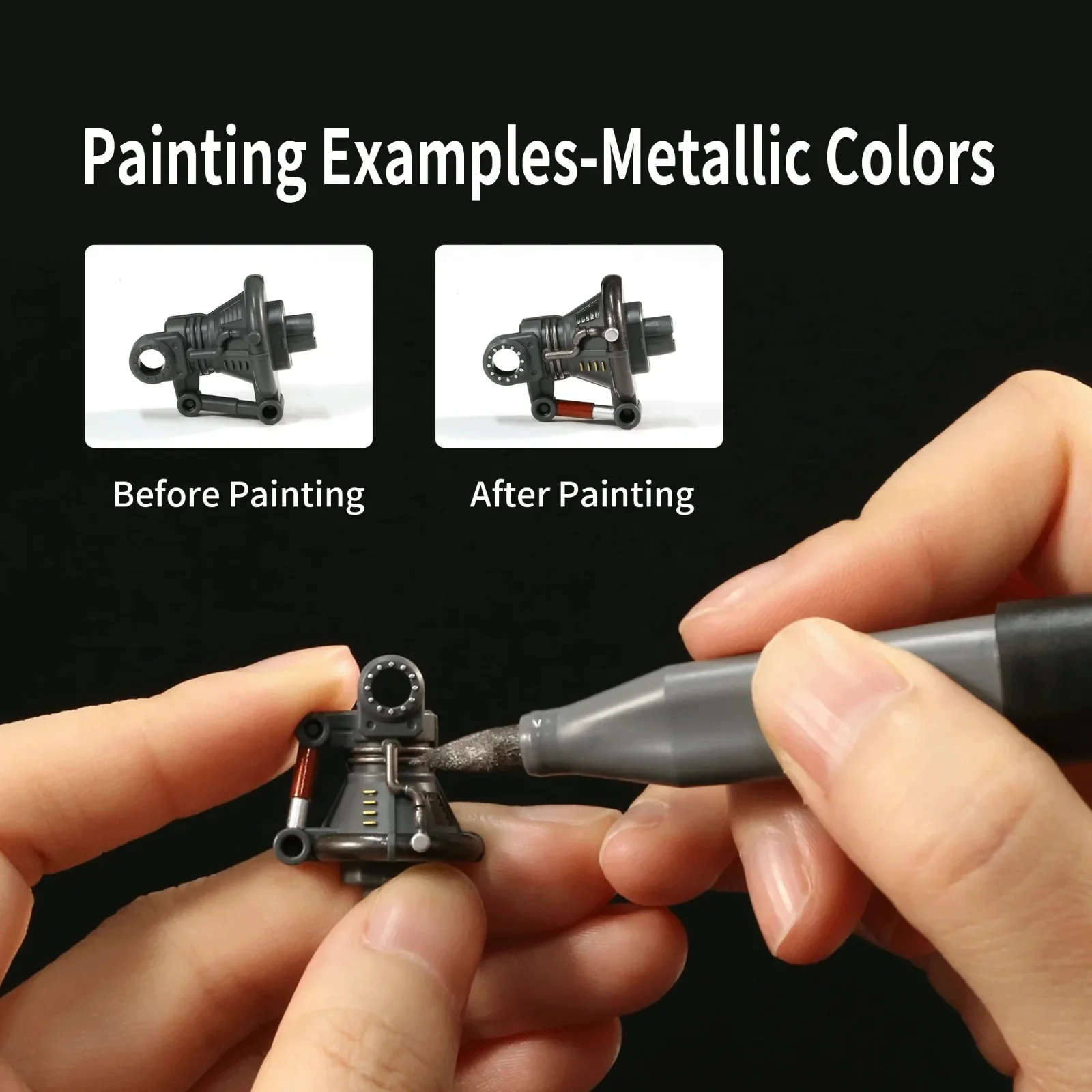 Kit di Pennarelli a Punta Morb - Metallic Paint Set recensione e prezzo