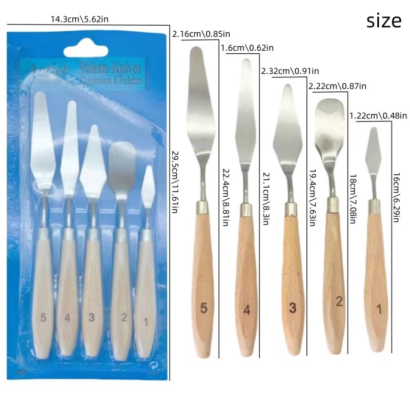 Set di 5 spatole per pittura c - Metallic Paint Set recensione e prezzo