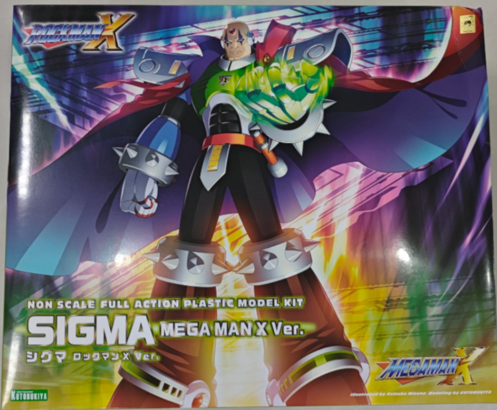 Kotobukiya Sigma Mega Man X Ve - Mega Man X Model Kit recensione e prezzo