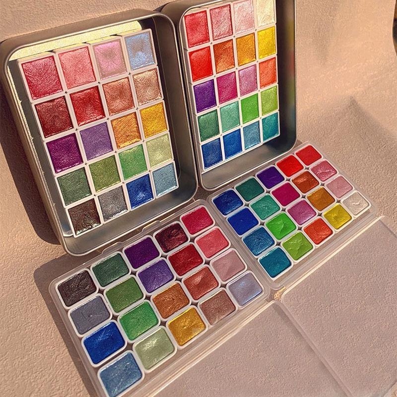 Colori perlescenti Portatili 2 - Metallic Paint Set recensione e prezzo