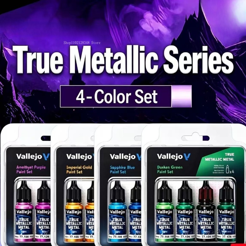 Set di 4 Colori di Vernice Met - Metallic Paint Set recensione e prezzo